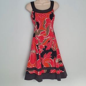 EUC Nine West Sleeveless Fit & Flare Dress